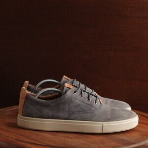 Ecco Sneakers Mens SZ EU 45 US 11 Gray Kyle CVO Leather Low Comfort Casual Shoes